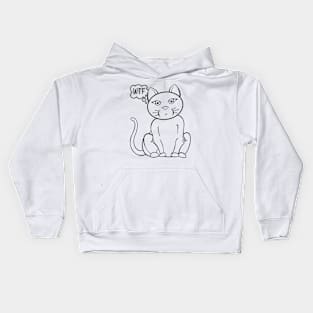 WTF Cat Kids Hoodie